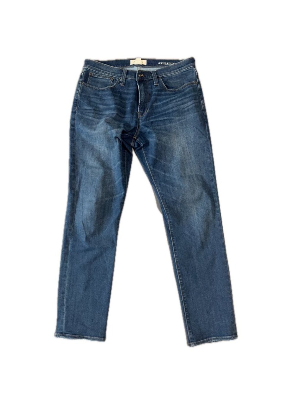 Madewell Athletic Slim Jeans Blue Denim Men's 35x34